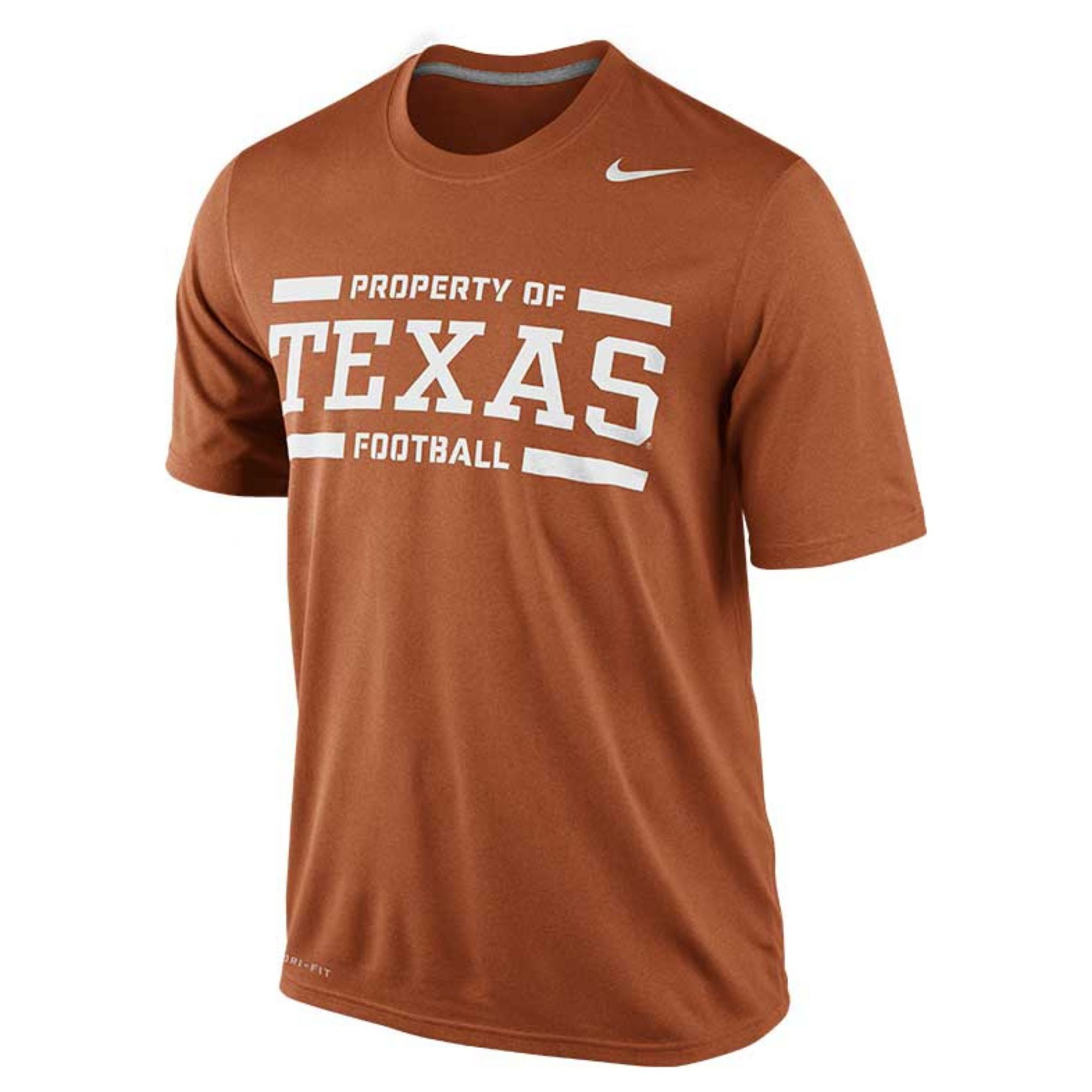 Nike Men'S Short-Sleeve Texas Longhorns Dri-Fit T-Shirt in Orange for ...