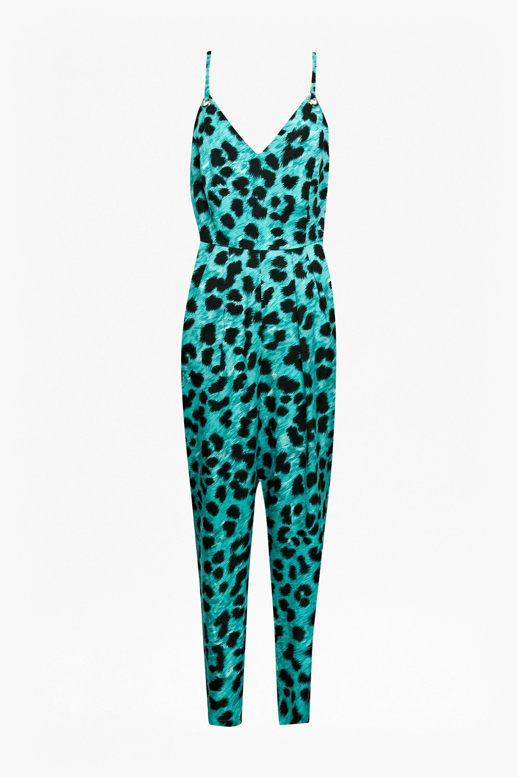 French connection Leo Leopard Playsuit | Lyst