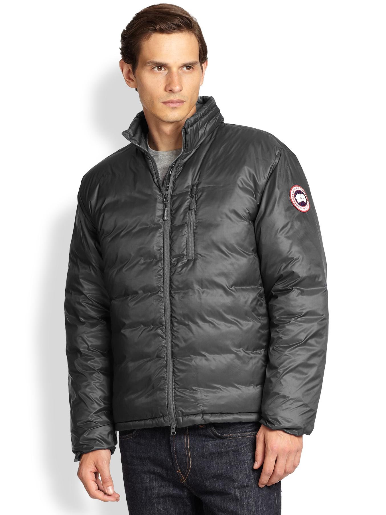 on sale canada goose vest lodge down for men in red