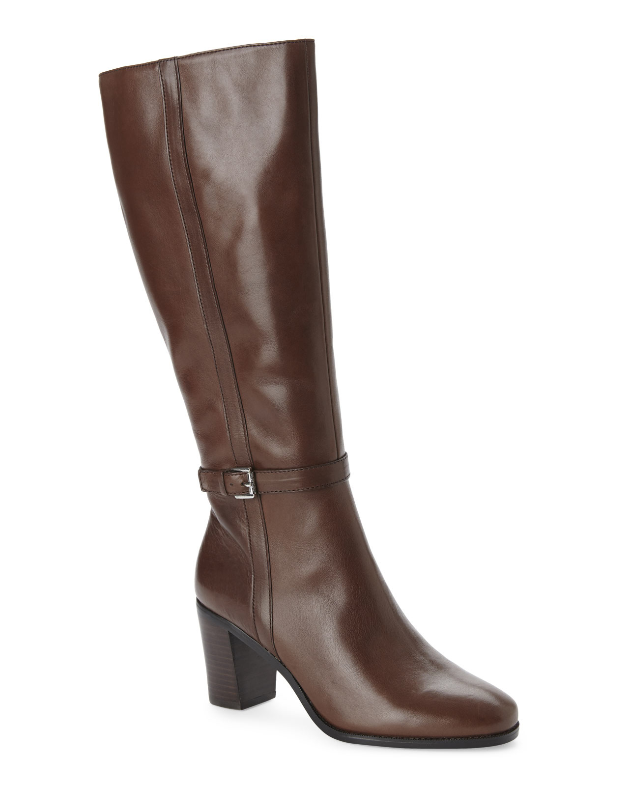 Lyst - Lauren by ralph lauren Chocolate Clare Riding Boots in Brown
