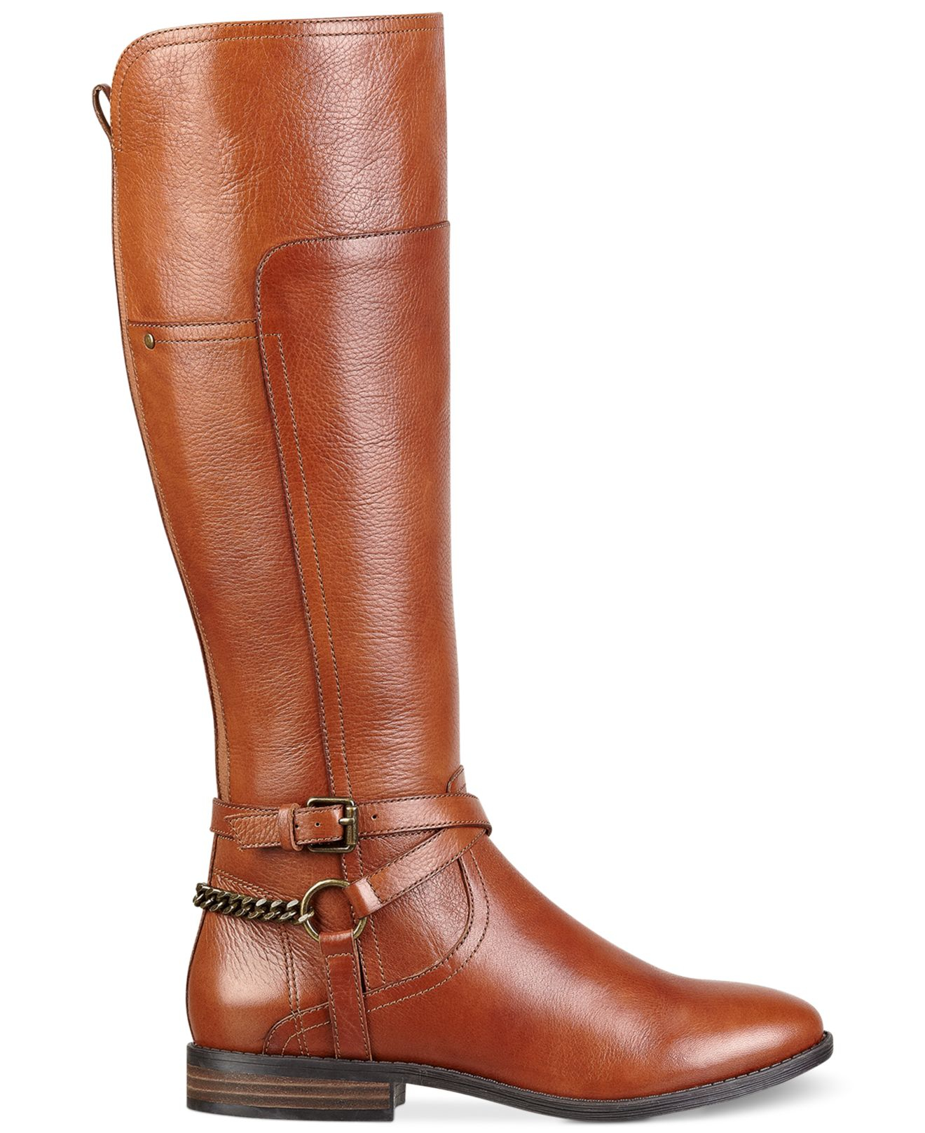 Lyst - Marc Fisher Alexis Tall Riding Boots in Brown