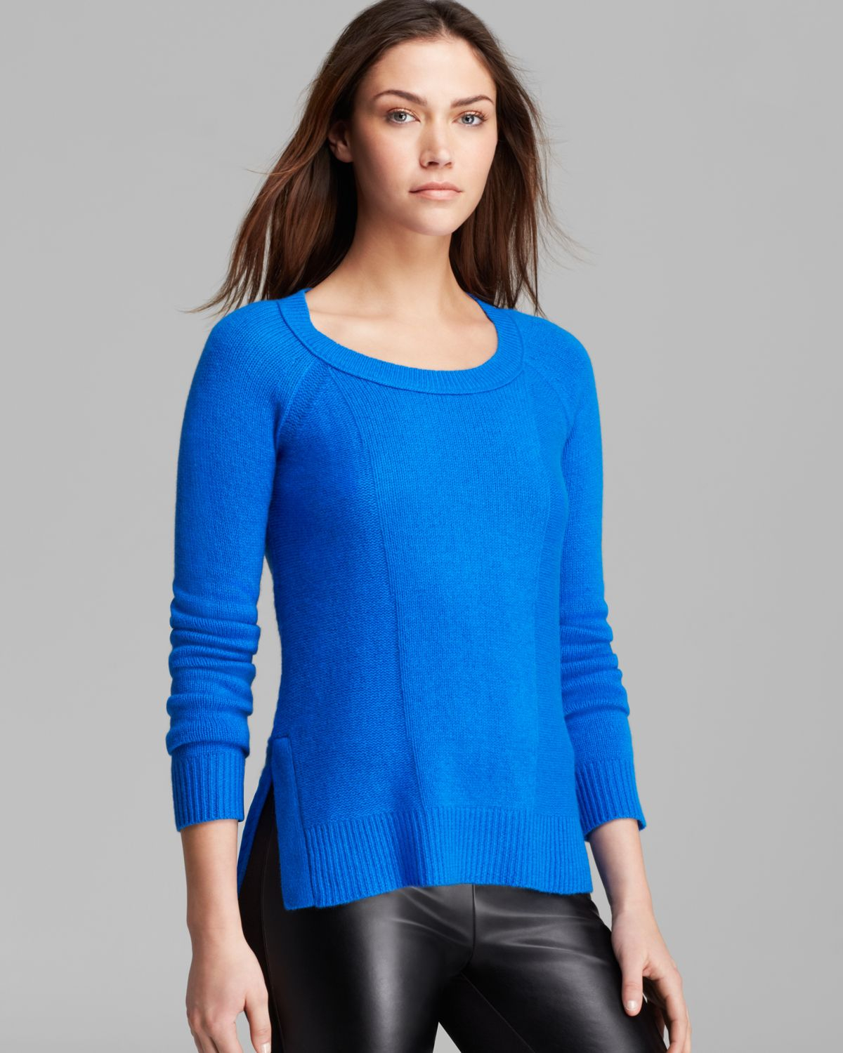 Diane Von Furstenberg Sweater Cashmere in Blue (Blue Diamond) | Lyst