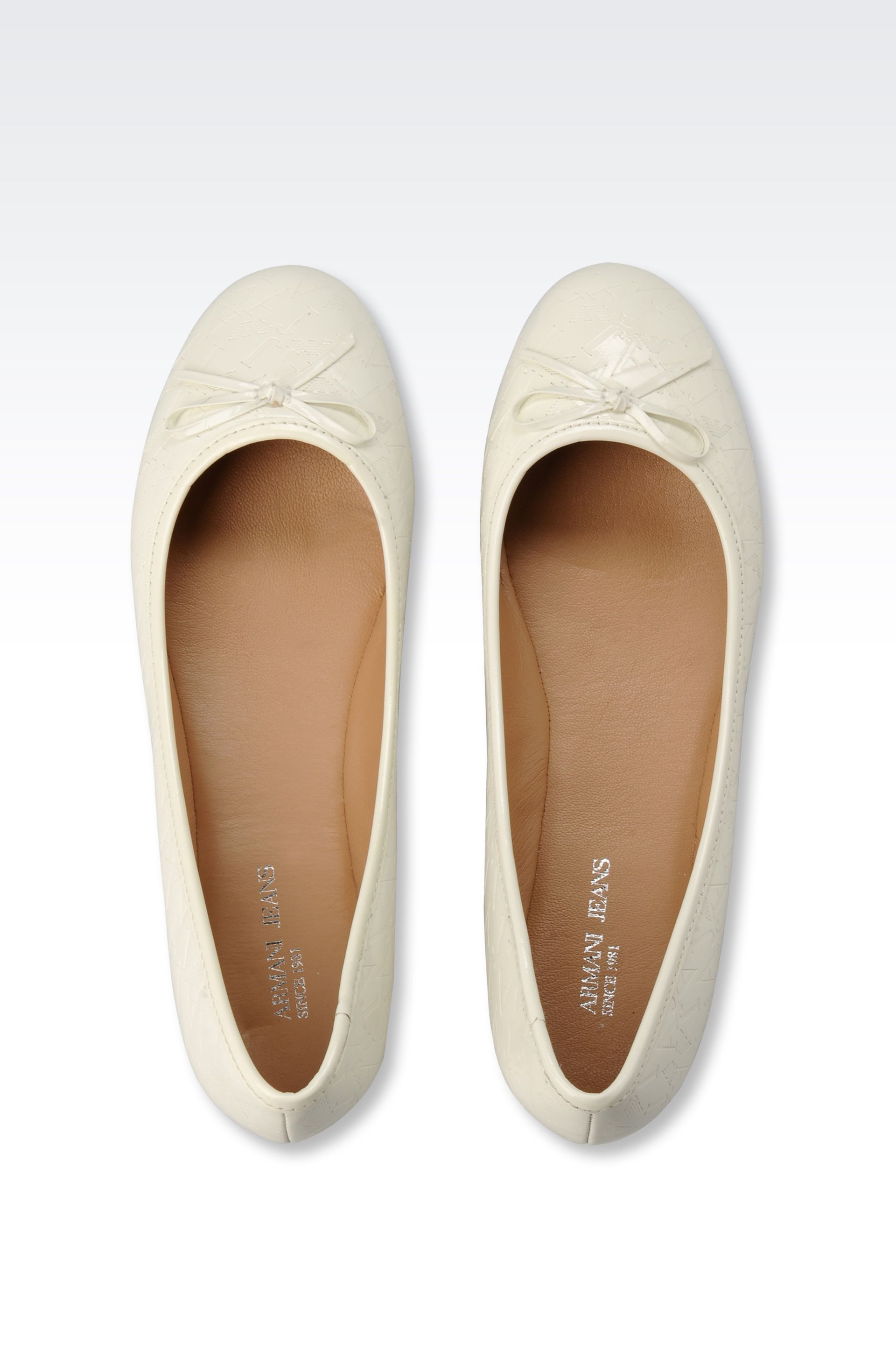 armani ballerina shoes