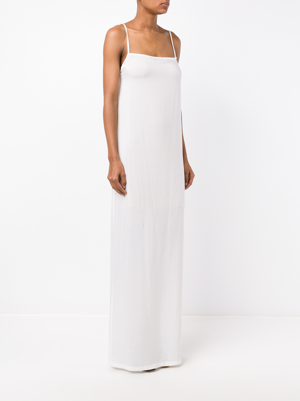 Lyst Ann Demeulemeester Long Slip Dress in White