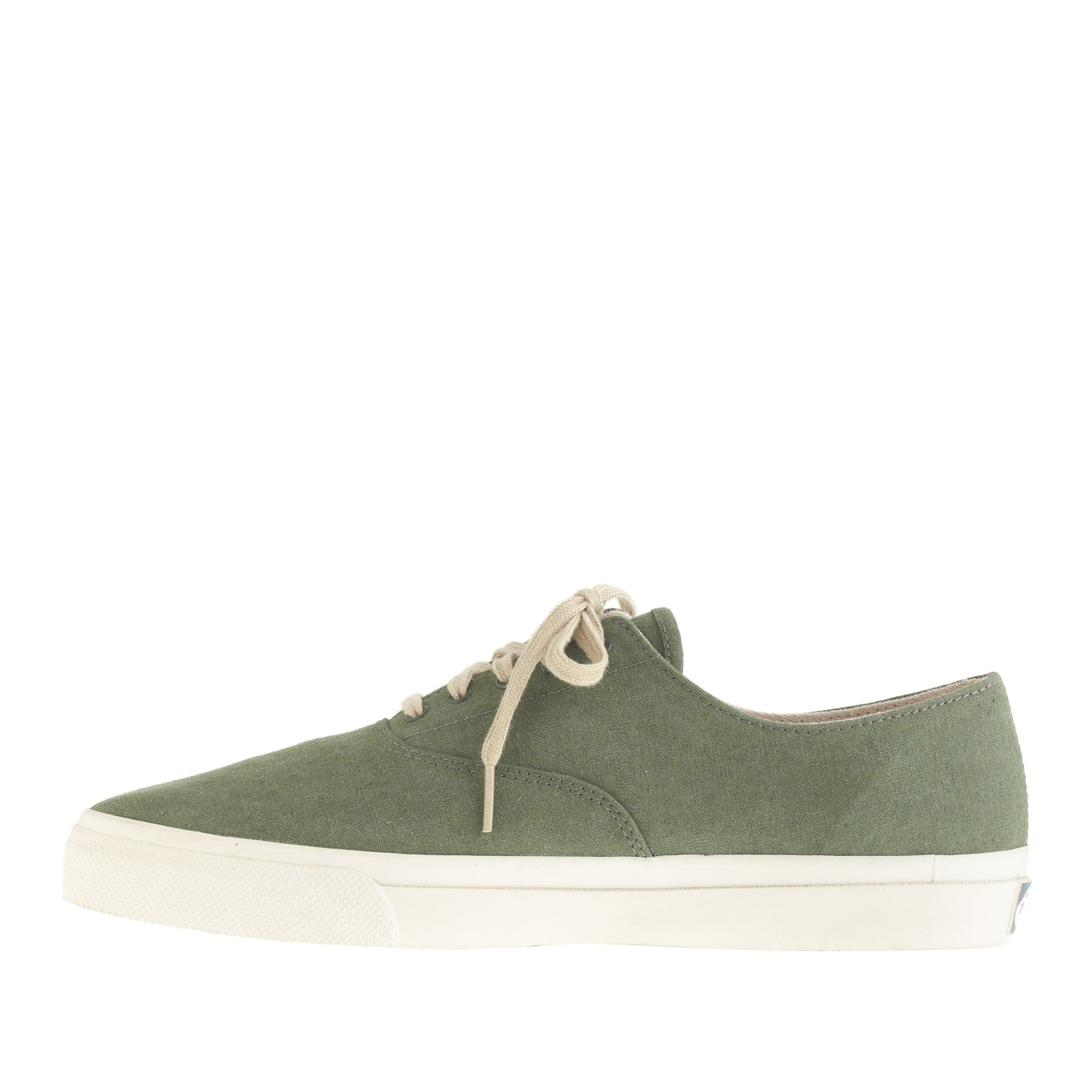 sperry top sider green sole
