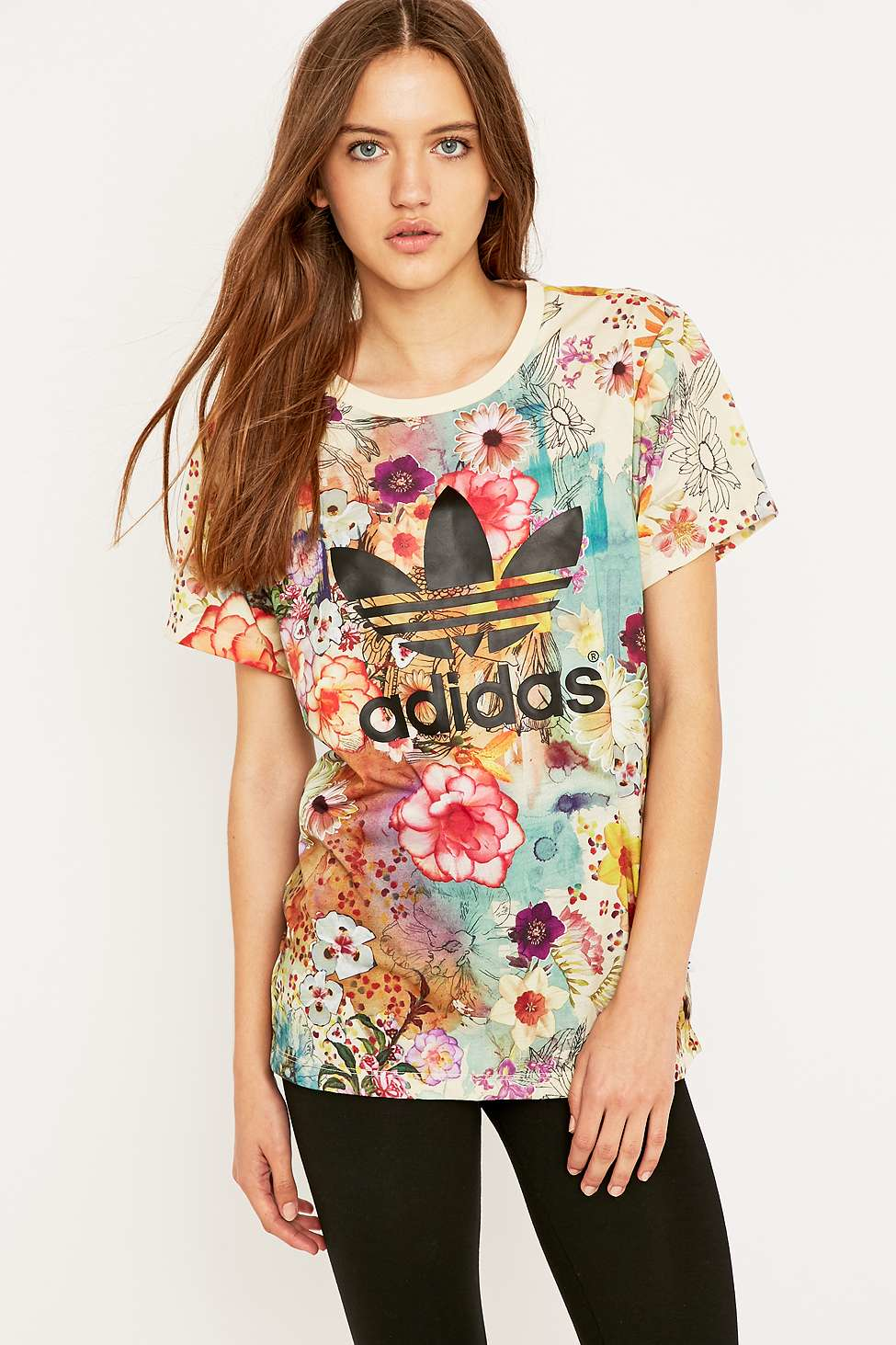 最新 Adidas T Shirt Womens Floral - あんせなこめ壁