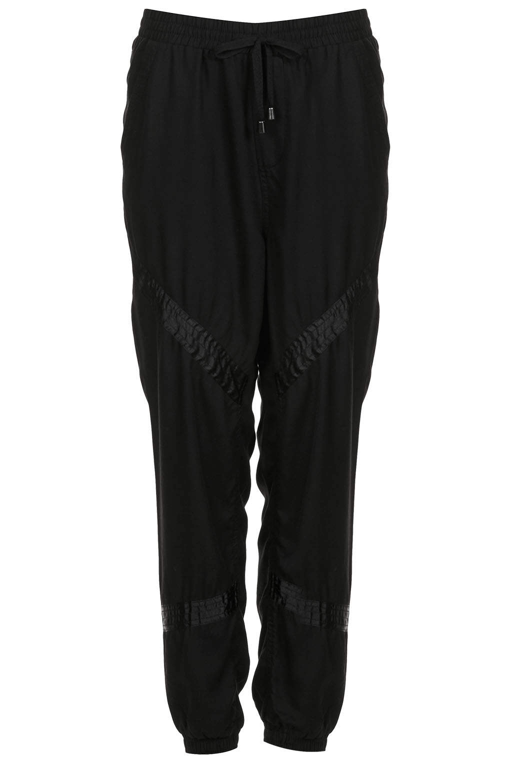 topshop joggers black