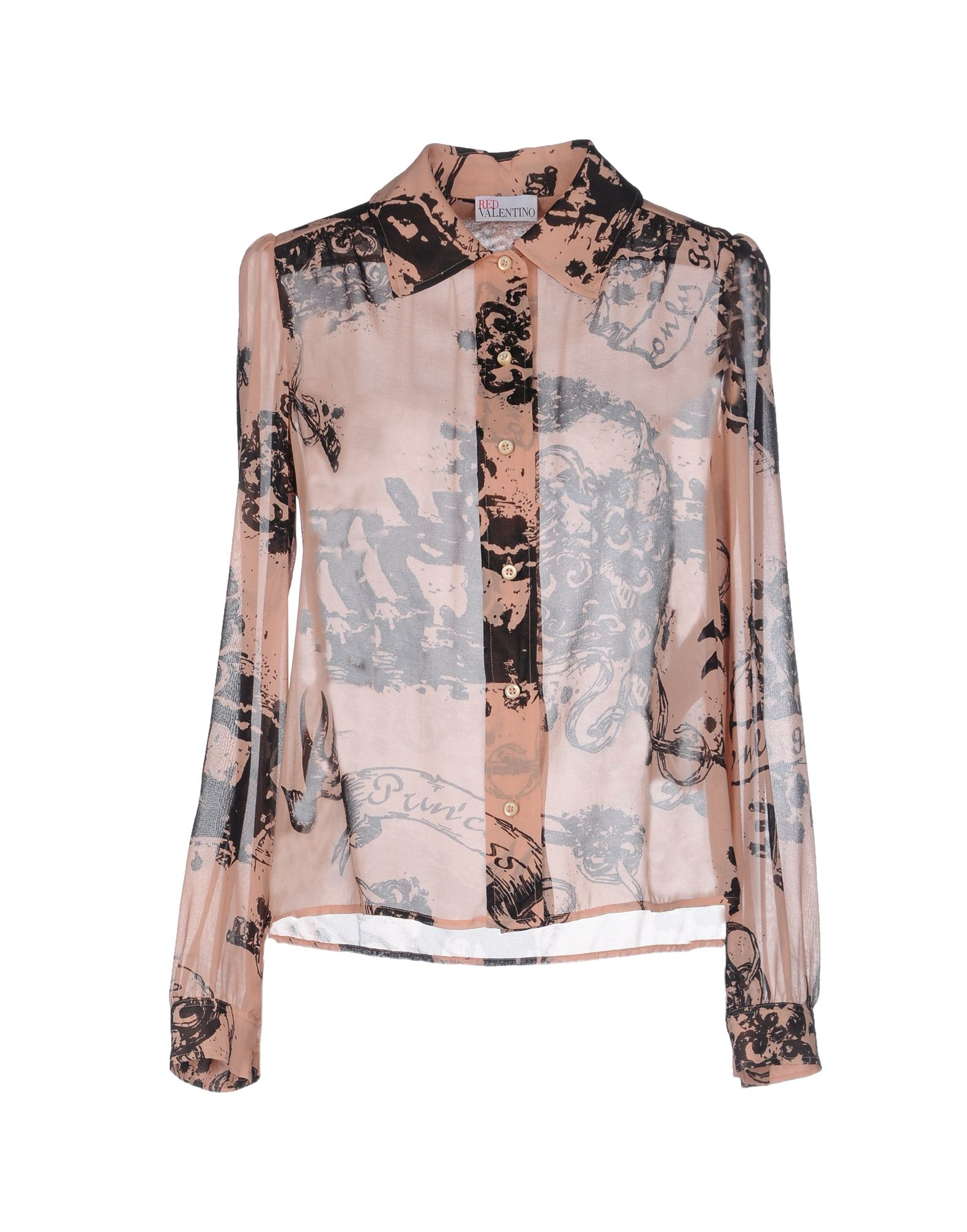 Red valentino Shirt in Pink (Pastel pink) | Lyst