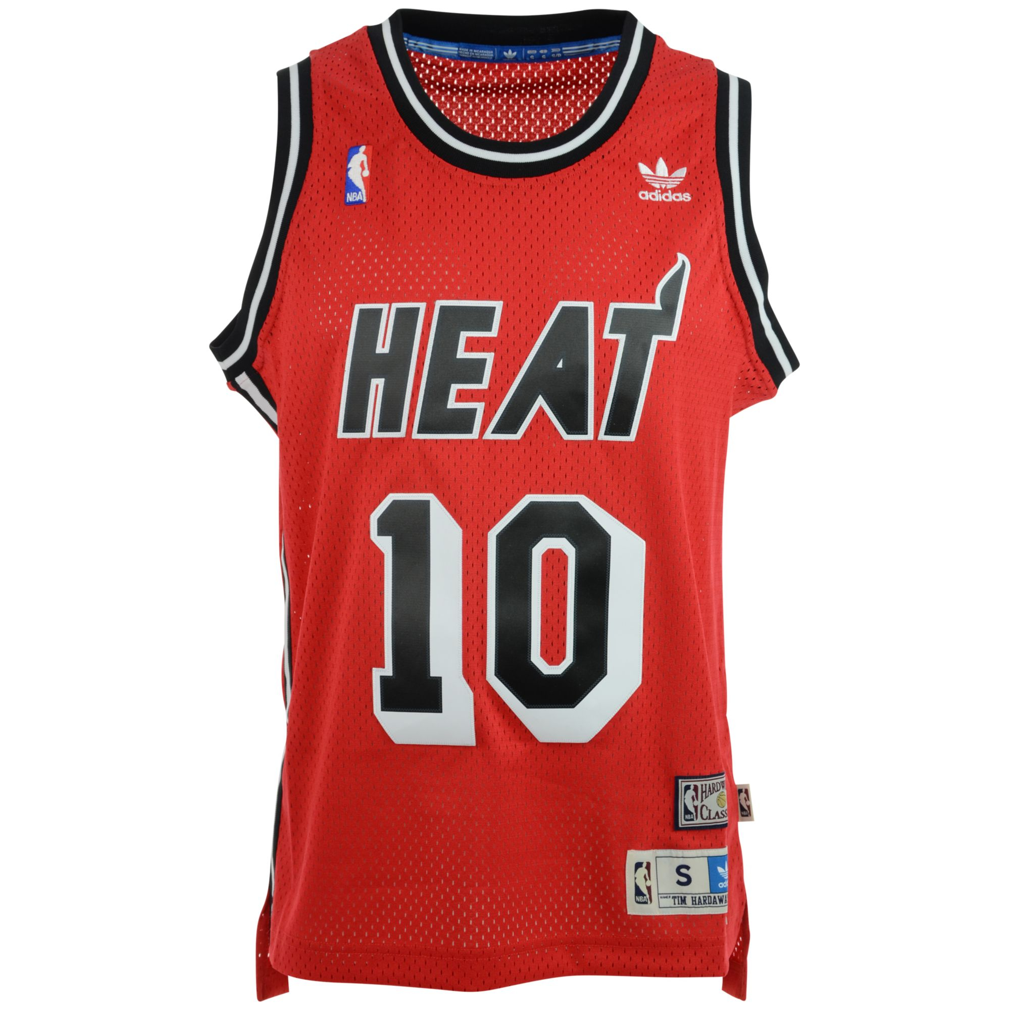 Adidas Men'S Tim Hardaway Miami Heat Retired Player Swingman Jersey in ...