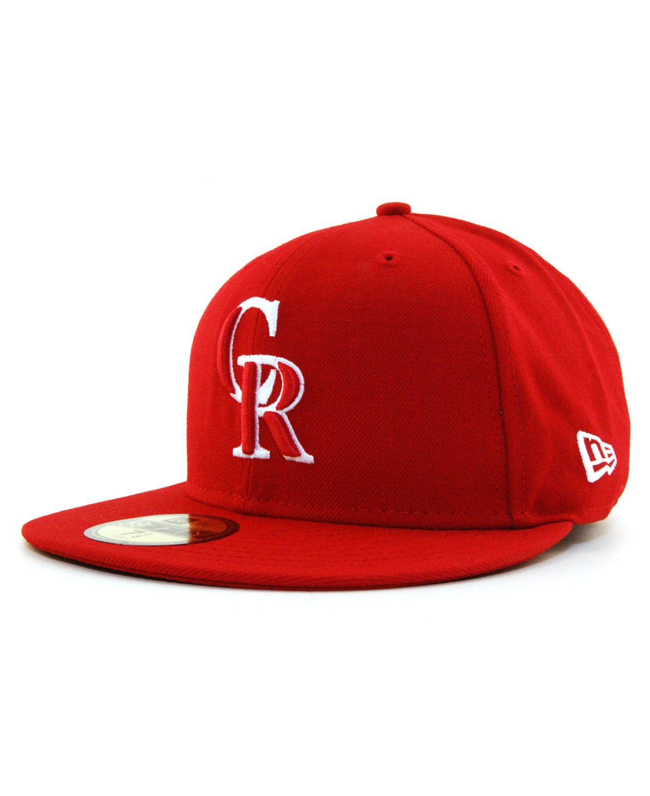 Casquette New Era 59Fifty Colorado Rockies Taille 7 1/2, Neuve Noire