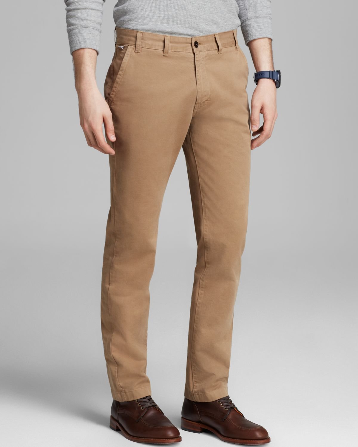 Barbour Pantone Collection Chino Pants in Khaki for Men (Military Brown ...