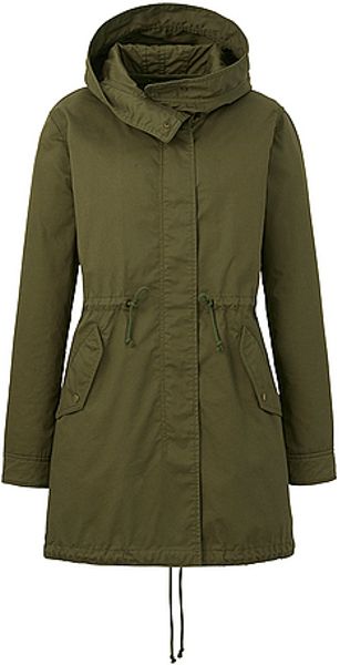 Uniqlo Parka Jacket in Green (OLIVE) | Lyst