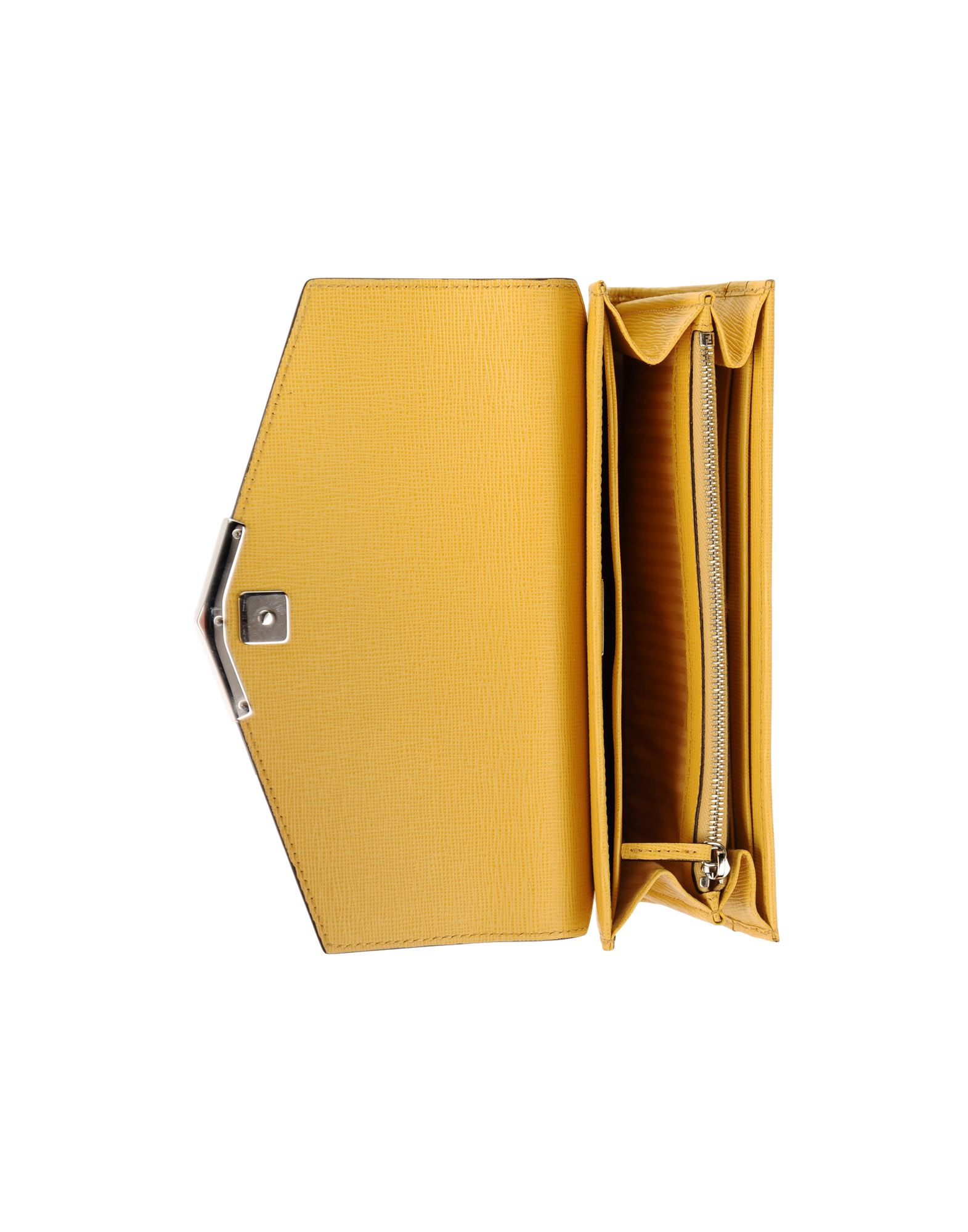 Fendi Wallet in Yellow | Lyst
