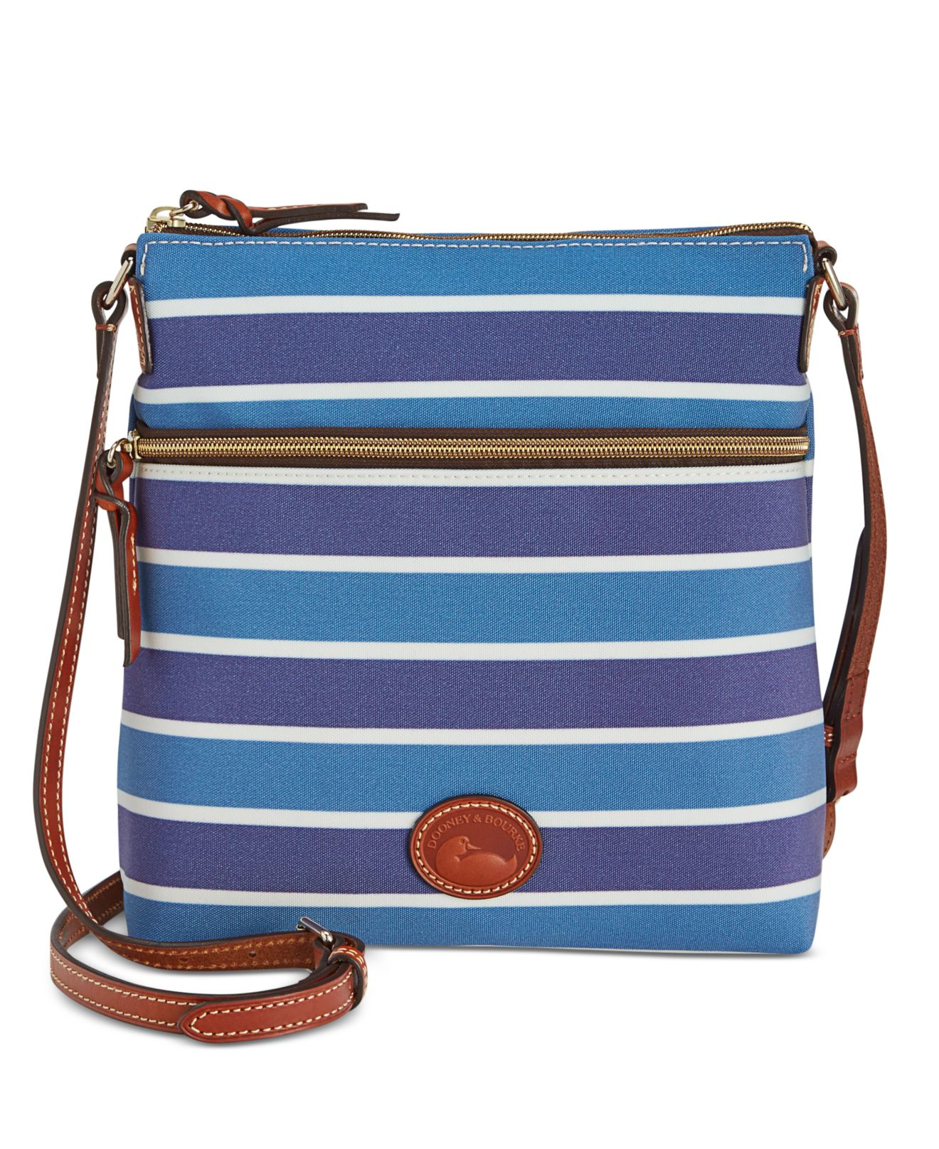 dooney and bourke striped tote