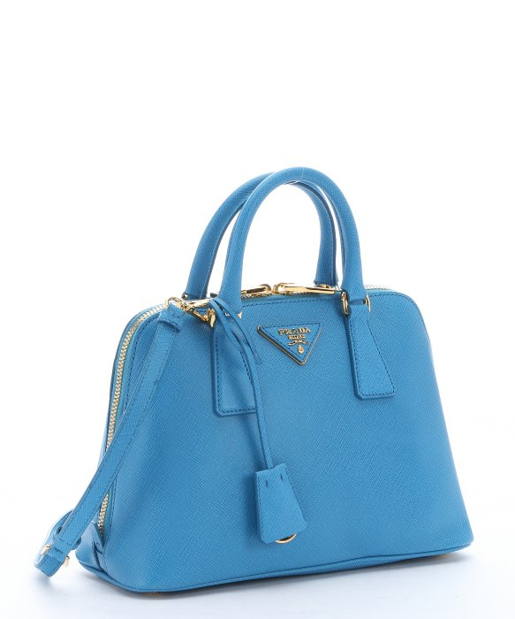 Lyst Prada Sky Blue Saffiano Leather Mini Promenade Convertible Lyst Prada Sky Blue Saffiano Leather Mini Promenade Convertible Crossbody Bag In