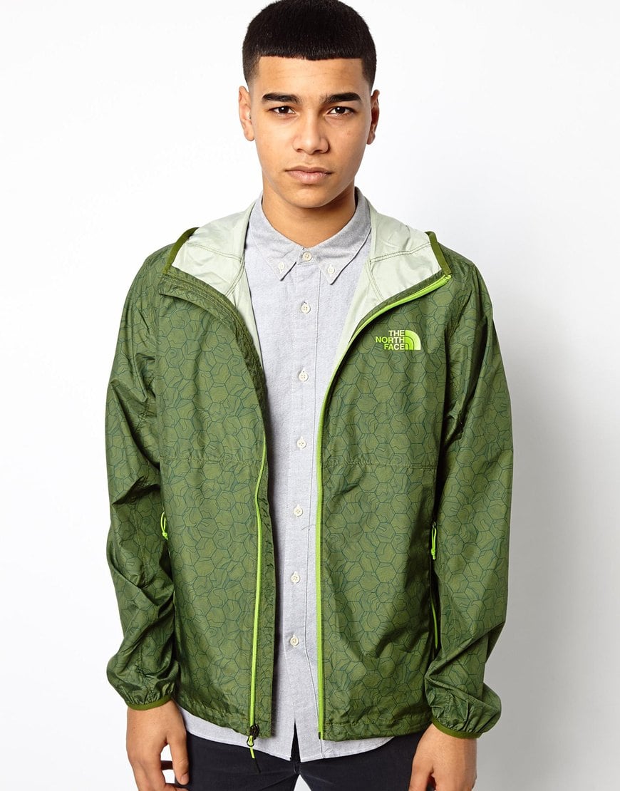 the north face flyweight camo jacket