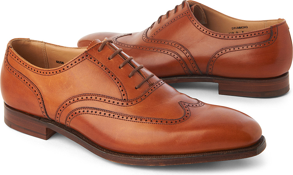 Crockett & Jones Drummond Derby Shoes For Men in Brown for Men (grey