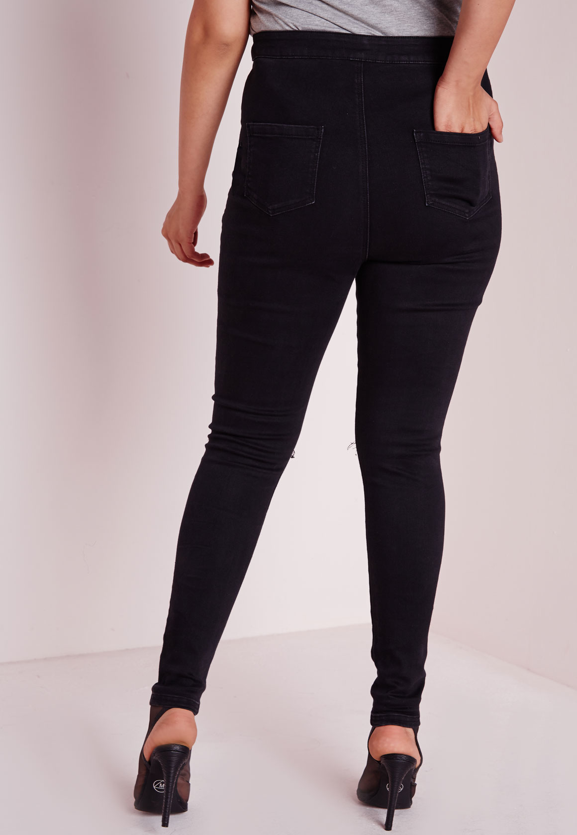 Black skinny jeans plus size cheap myer