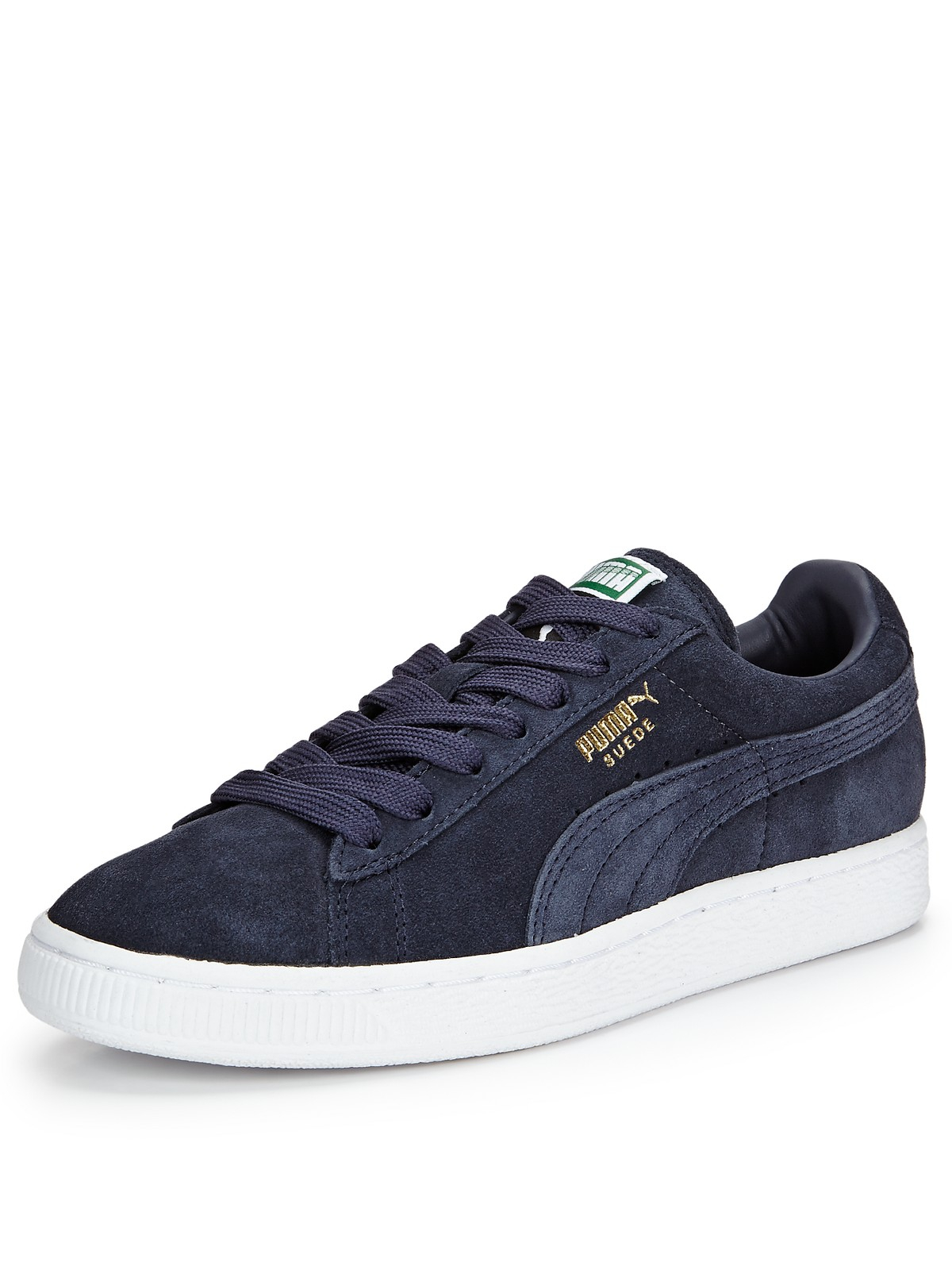 Puma Suede Classic Mens Trainers in Blue for Men (dark_navy) | Lyst