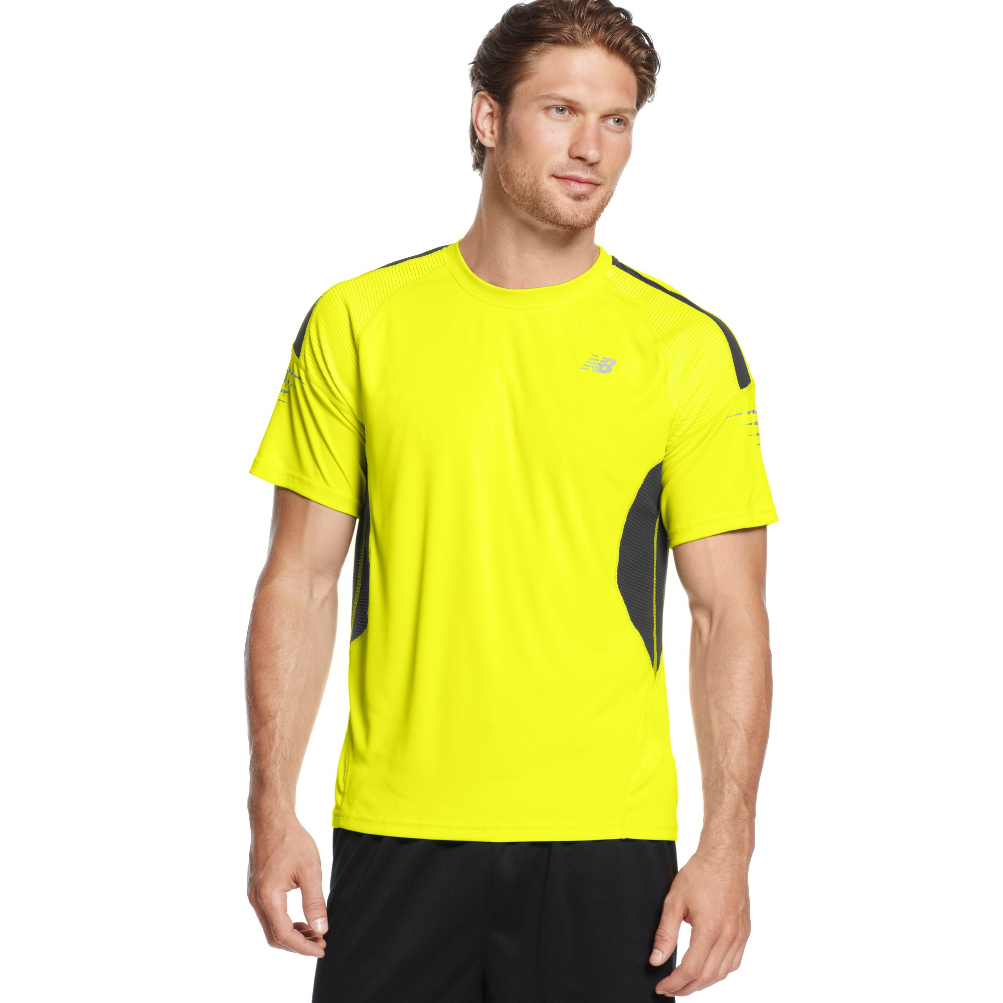 New Balance Ice Tech Tshirt in Red for Men (Yellow) | Lyst