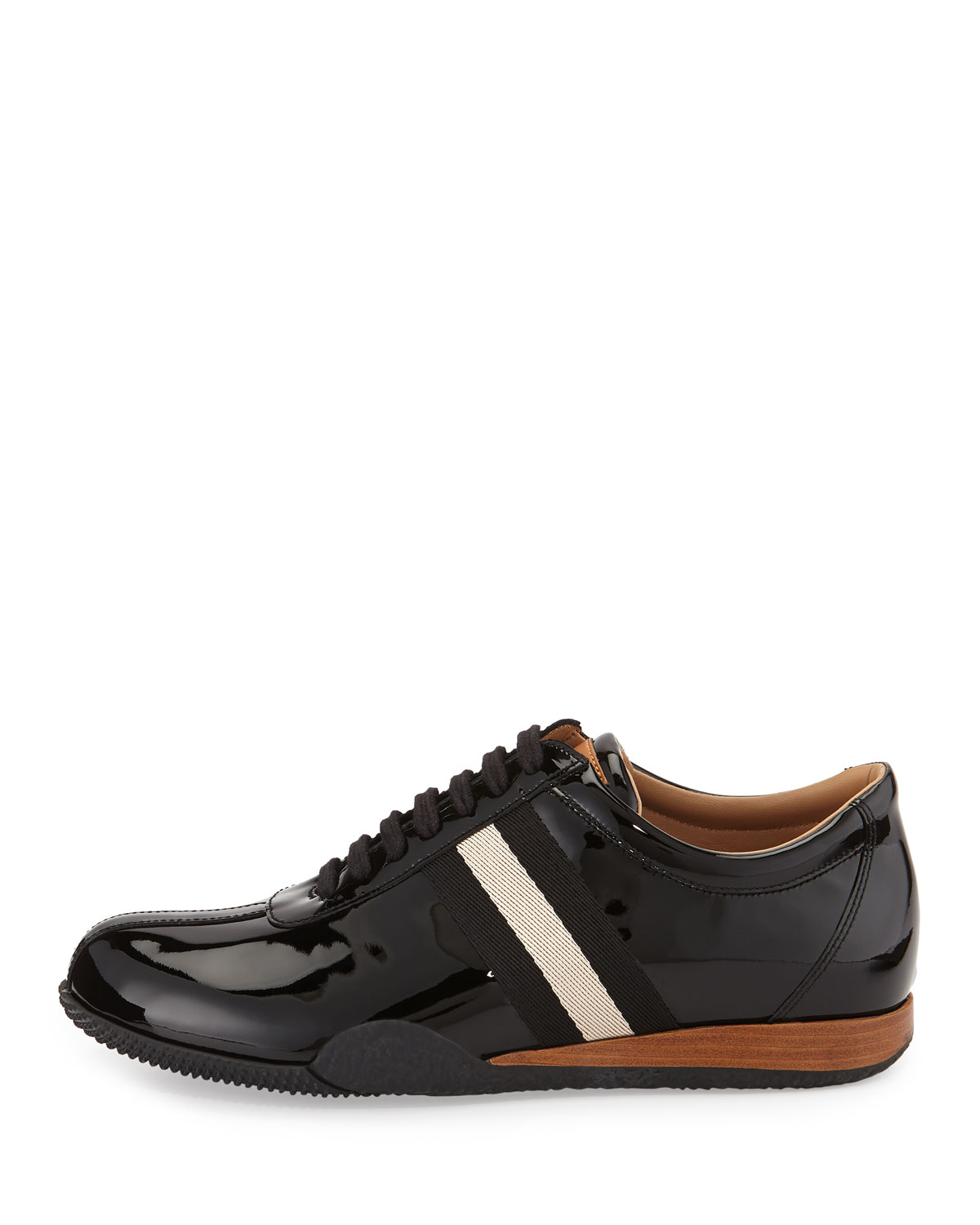 Lyst - Bally Frenz Patent Leather Sneaker in Blue