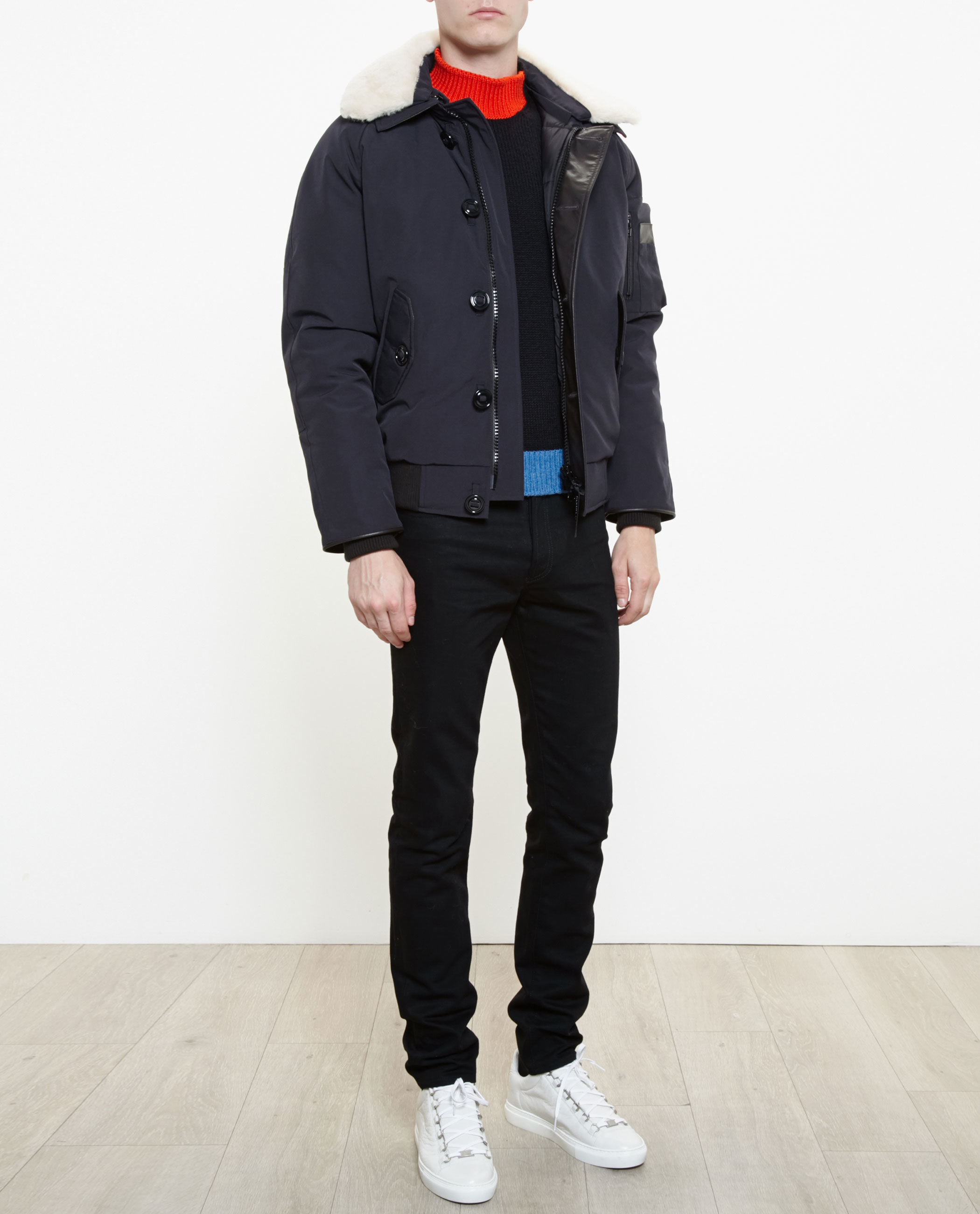 canada goose Bombers Navy canada goose Bombers Navy