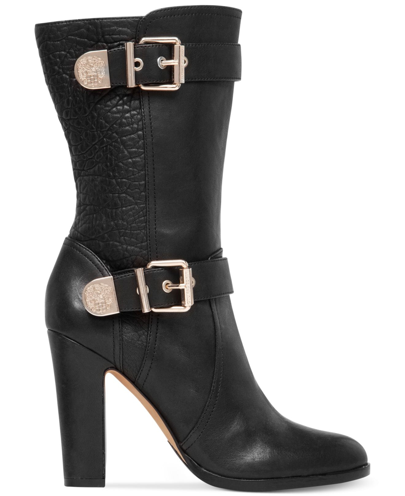 Lyst - Vince camuto Callison High Heel Boots in Black