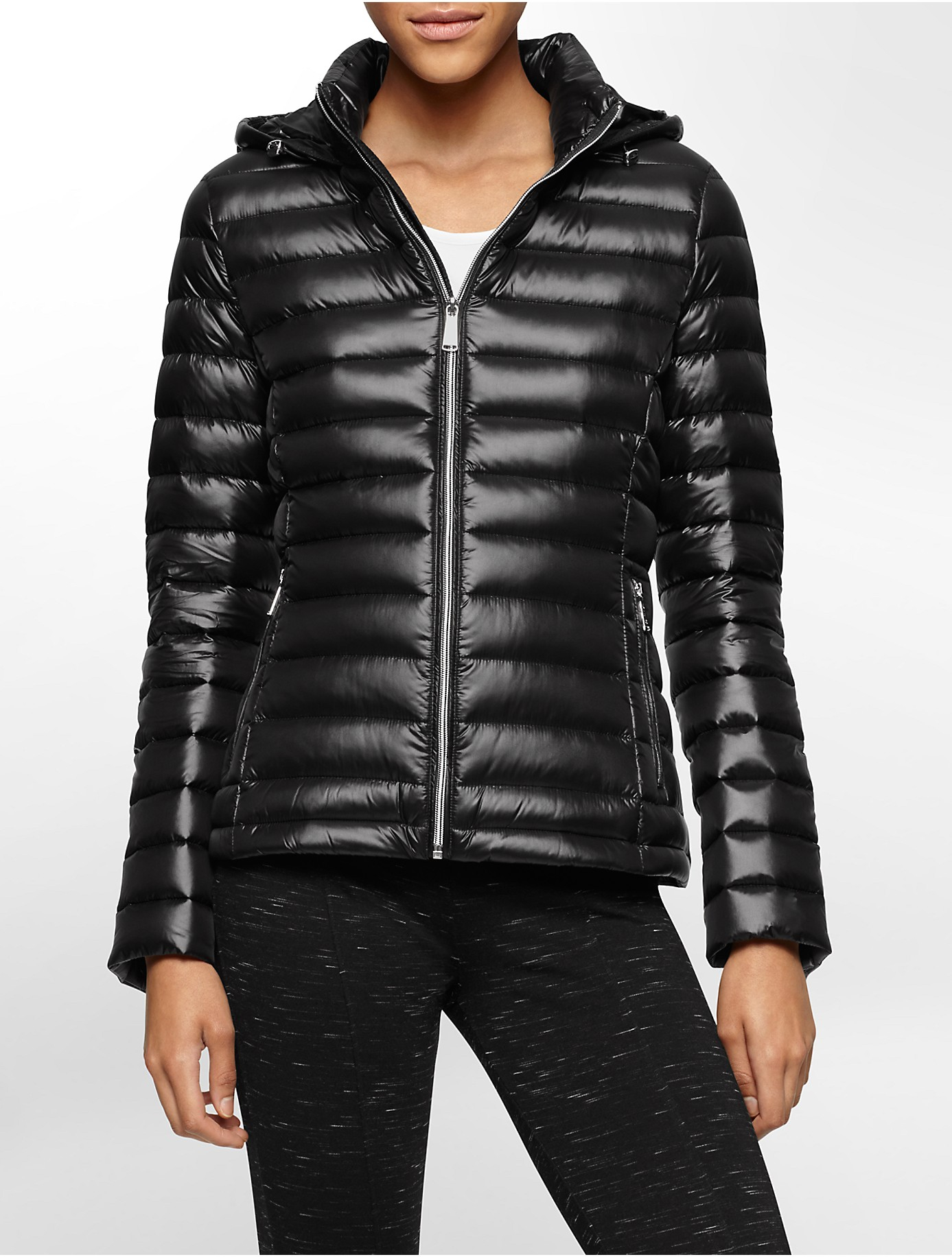 calvin klein lightweight padded jacket