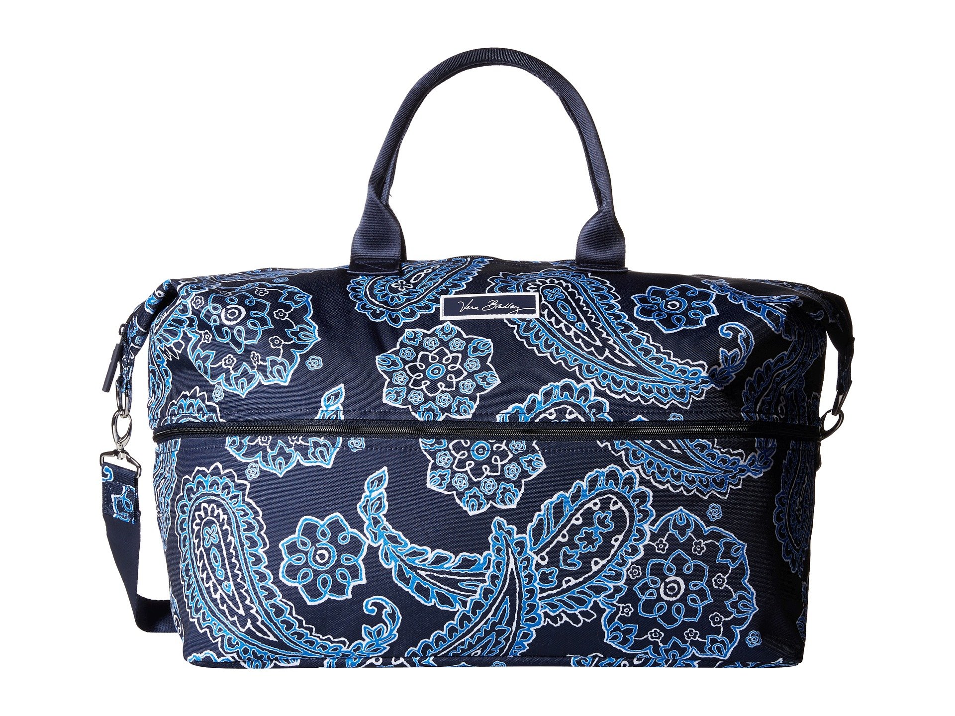 vera bradley lighten up expandable travel bag