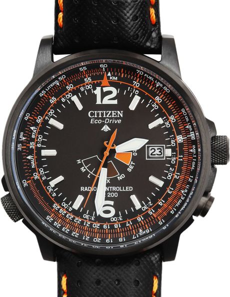 citizen black face watch