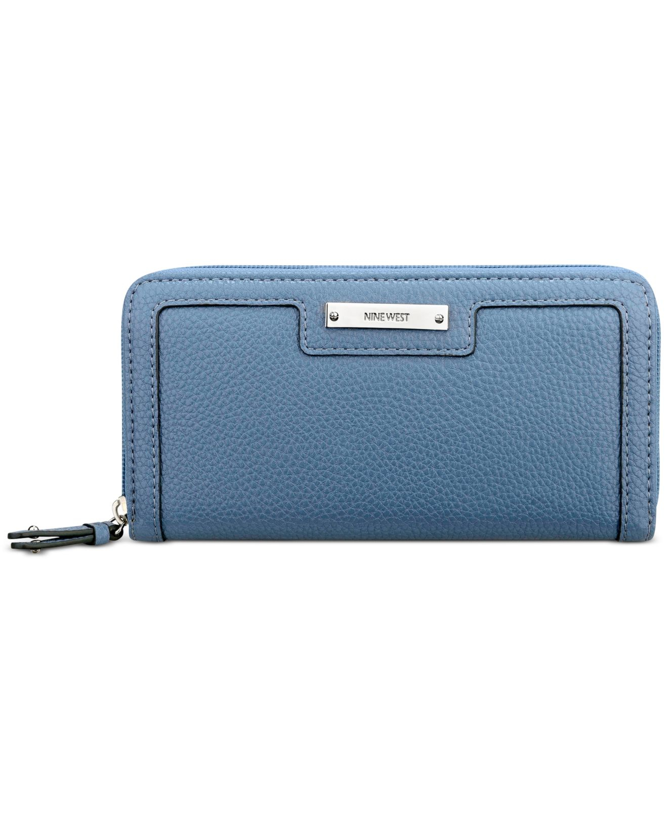 Lyst Nine West Table Treasures Zip Around Wallet In Blue Gallery