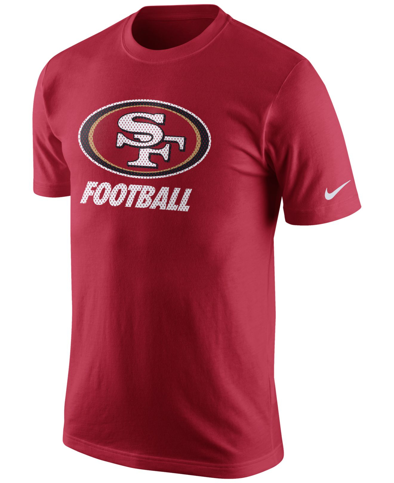 Lyst - Nike Men's San Francisco 49ers Facility T-shirt in Red for Men