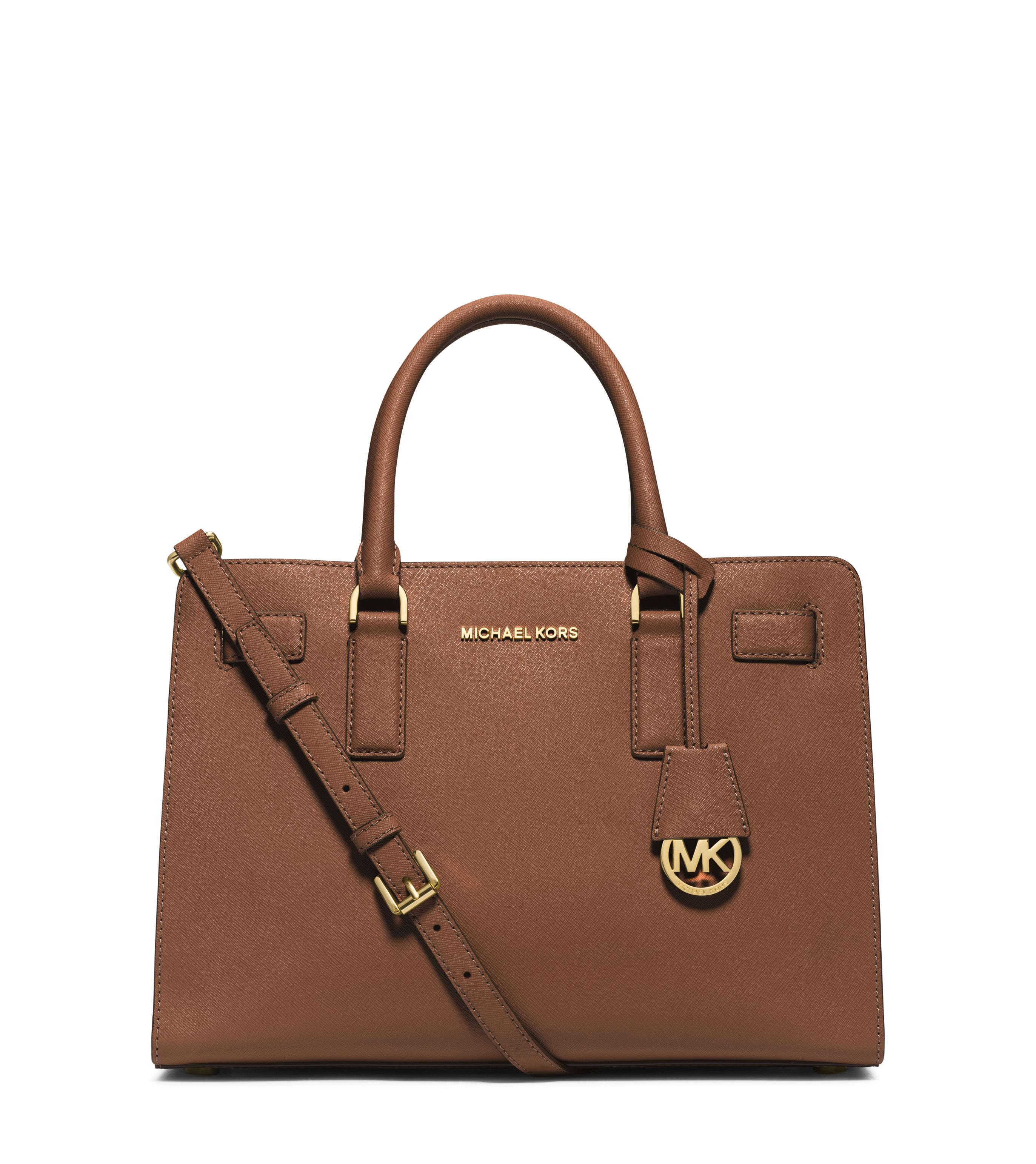 Michael kors Dillon Tan Tote Bag in Brown | Lyst