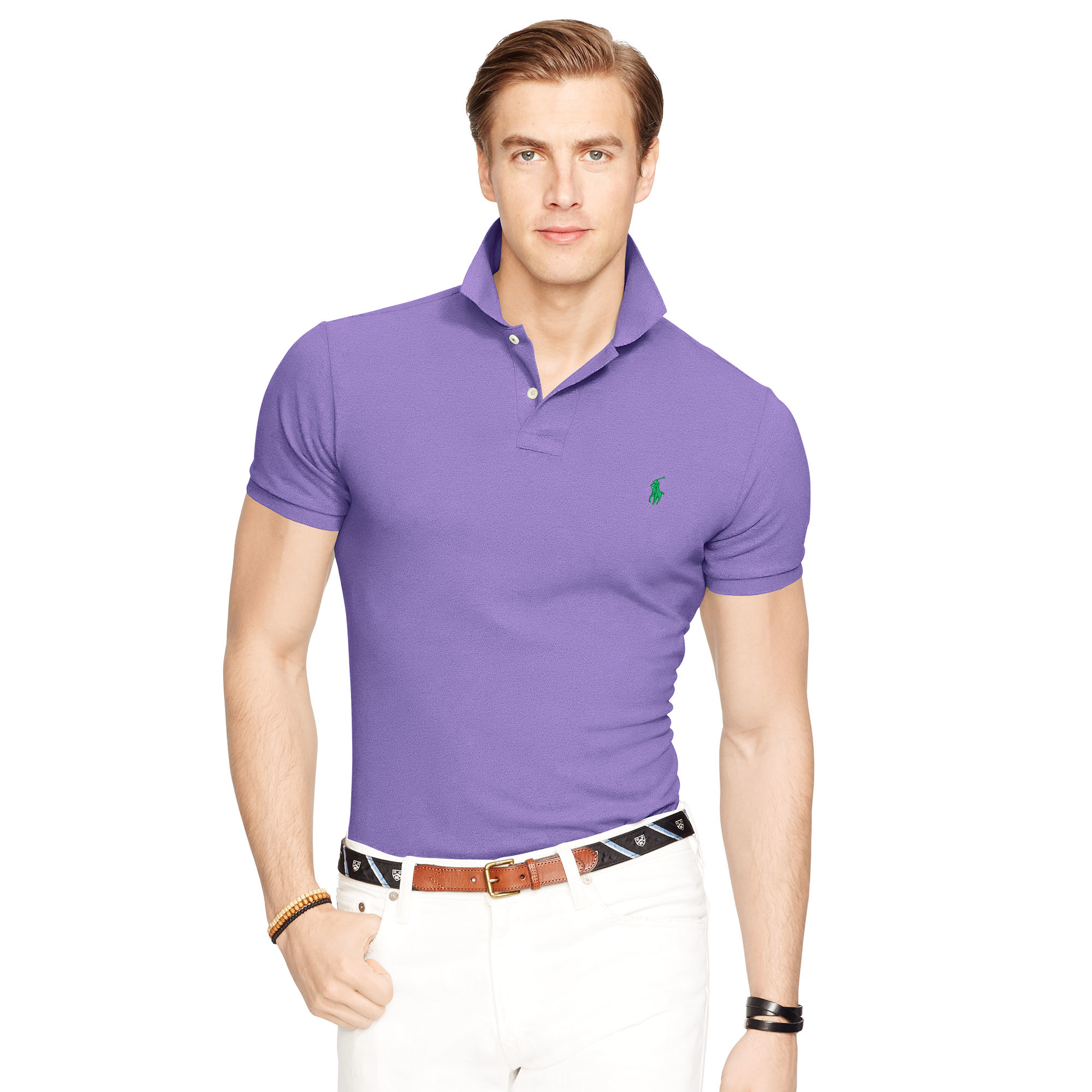 Mens Slim Custom Fit Polo Ralph Lauren 91