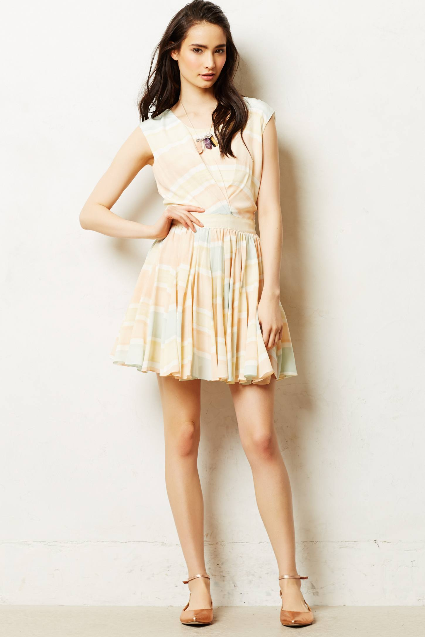 Watercolor dress anthropologie Watercolor dress anthropologie