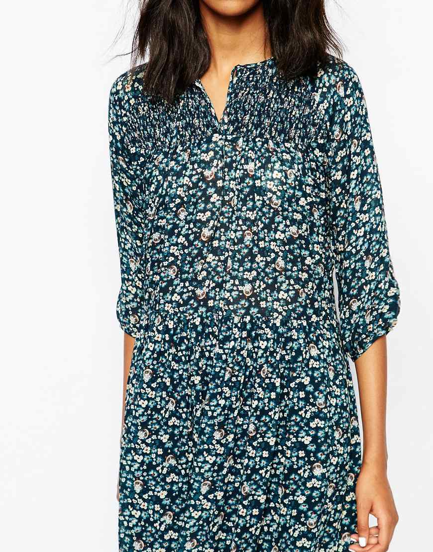 Lyst Paul Joe And Sister Chatarel Maxi Dress In Fl Gallery