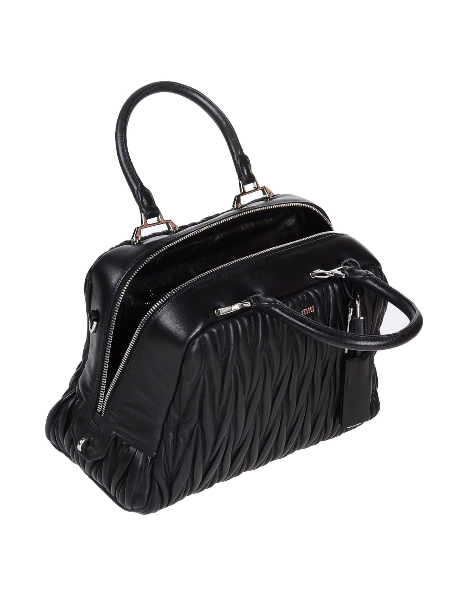 Miu Miu Black Handbag Lyst