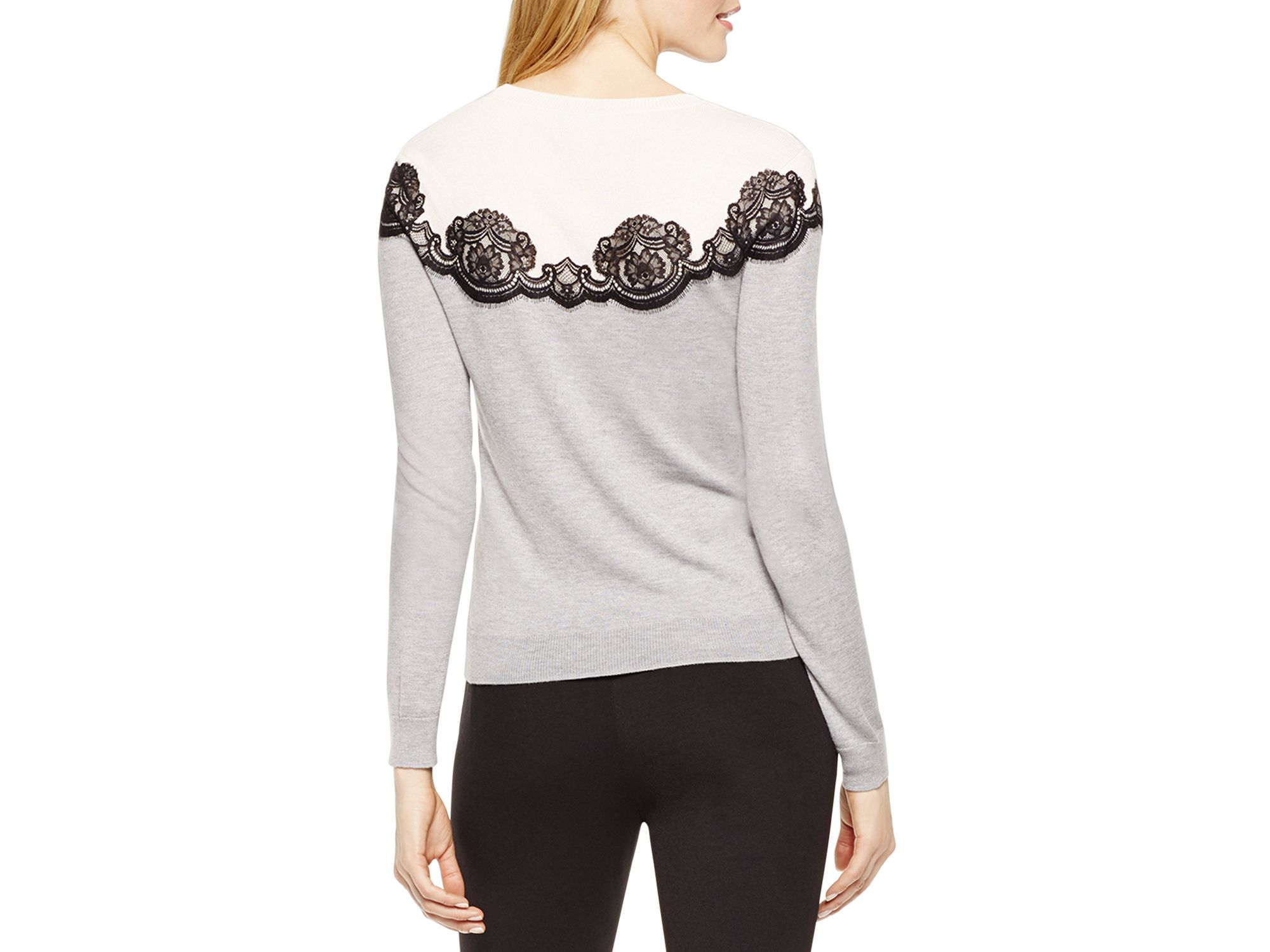 vince camuto gray sweater