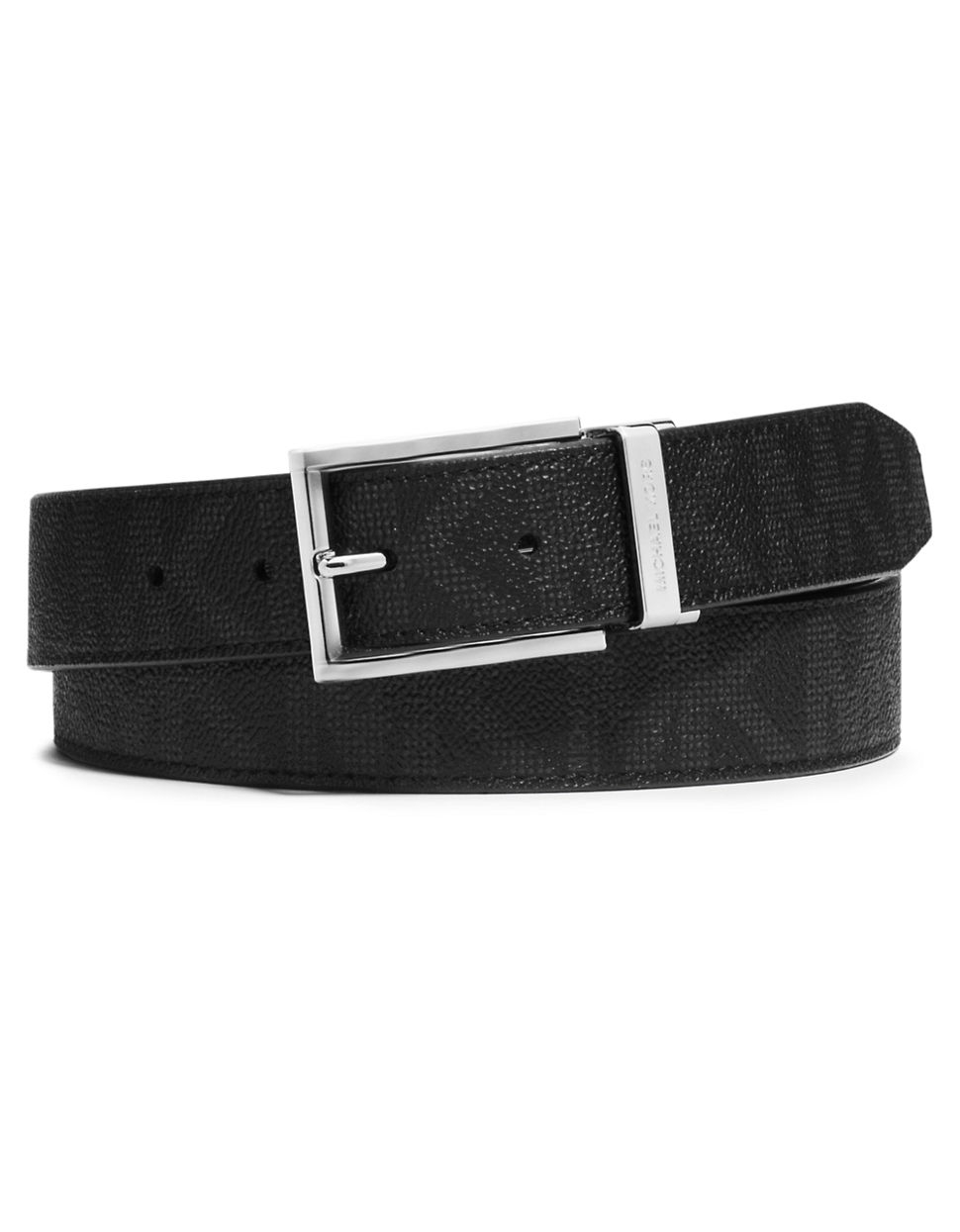 Michael kors Reversible Mk Logo Belt in Black for Men | Lyst