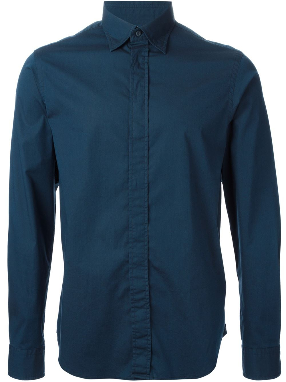 zegna slim fit shirt