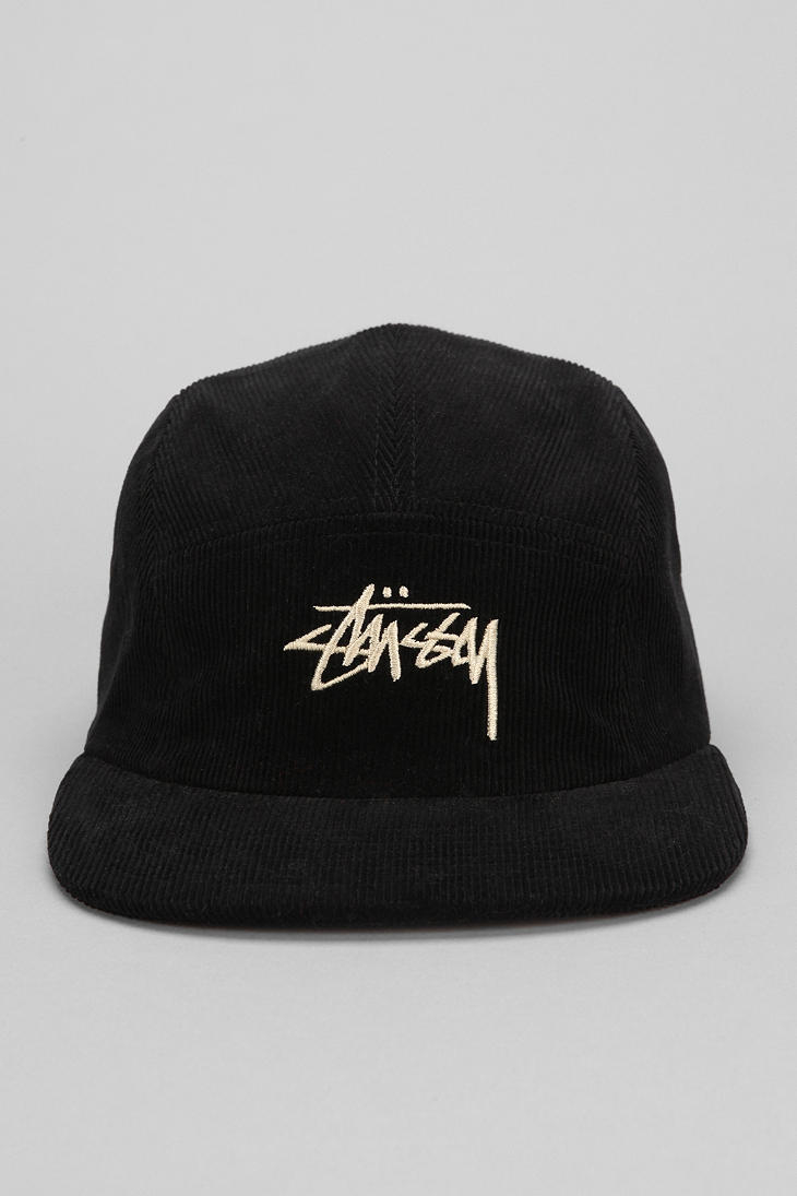 Lyst Stussy Sock Corduroy 5panel Hat In Black For Men