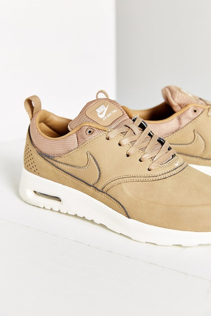 nike air max thea premium beige leather nike air max thea premium beige leather