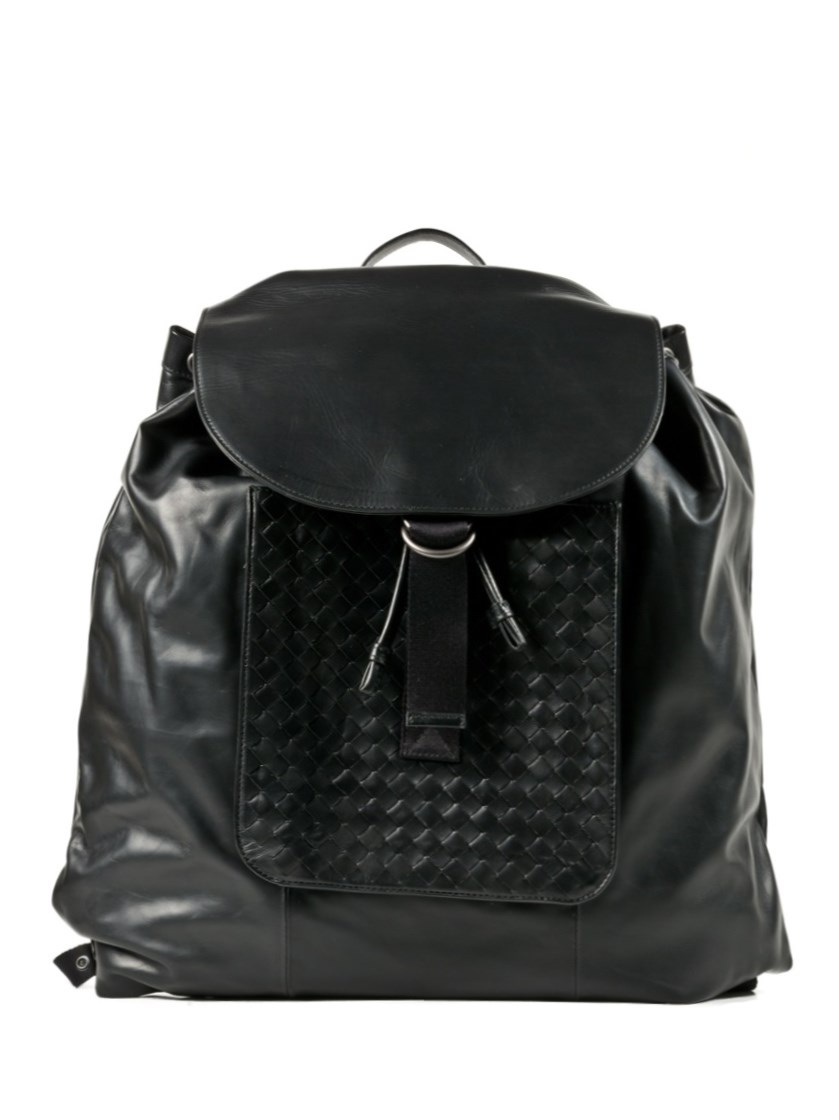 Bottega Veneta Backpack in Black for Men | Lyst
