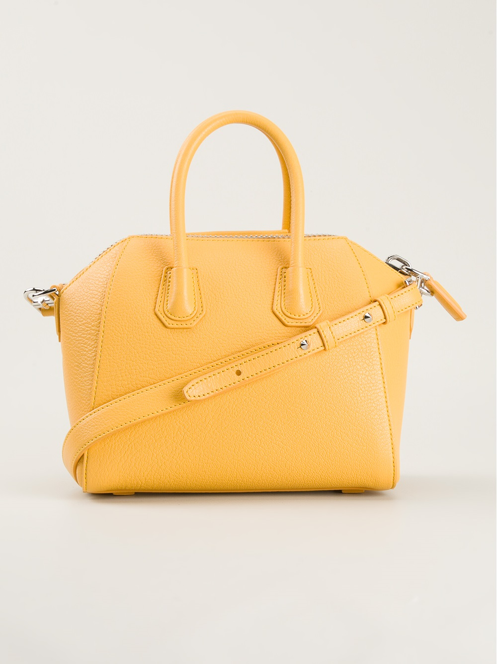 Lyst - Givenchy Small Antigona Shoulder Bag in Yellow