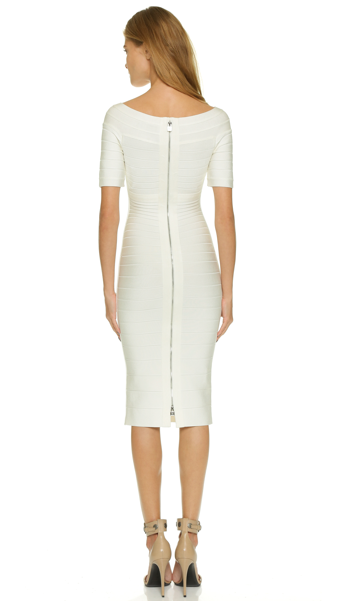 herve leger white