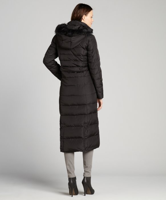 ladies full length quilted coats