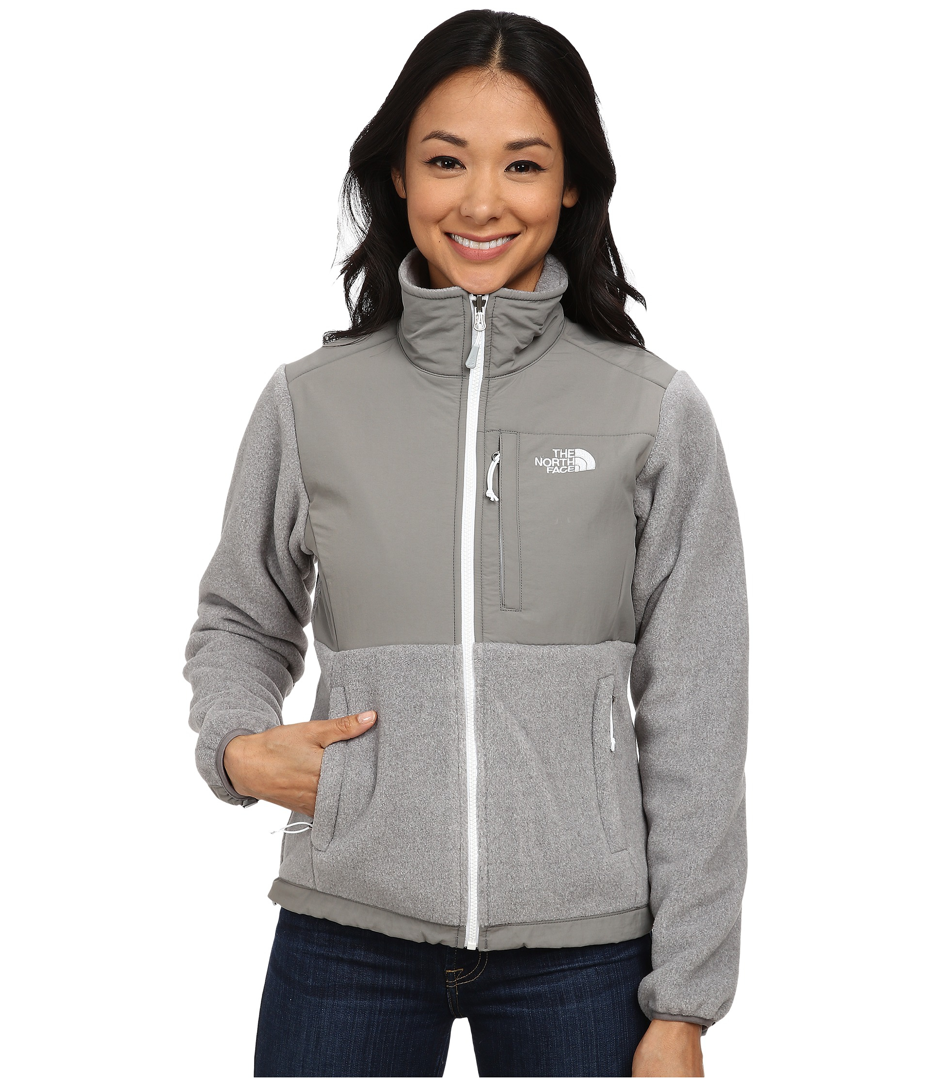 Lyst - The North Face Denali Jacket in Gray