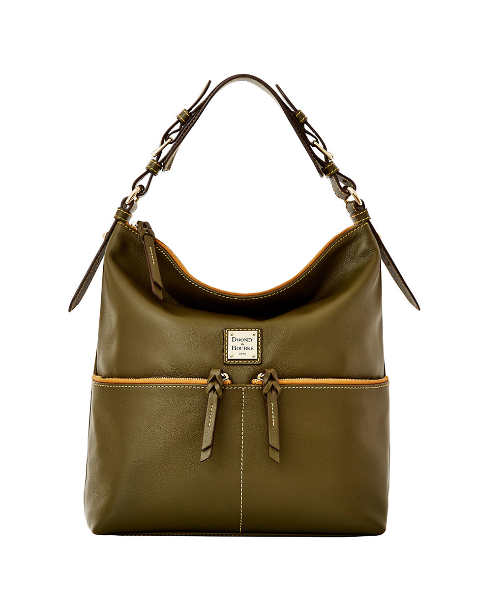Dooney & Bourke | Green Seville Leather Hobo Bag | Lyst