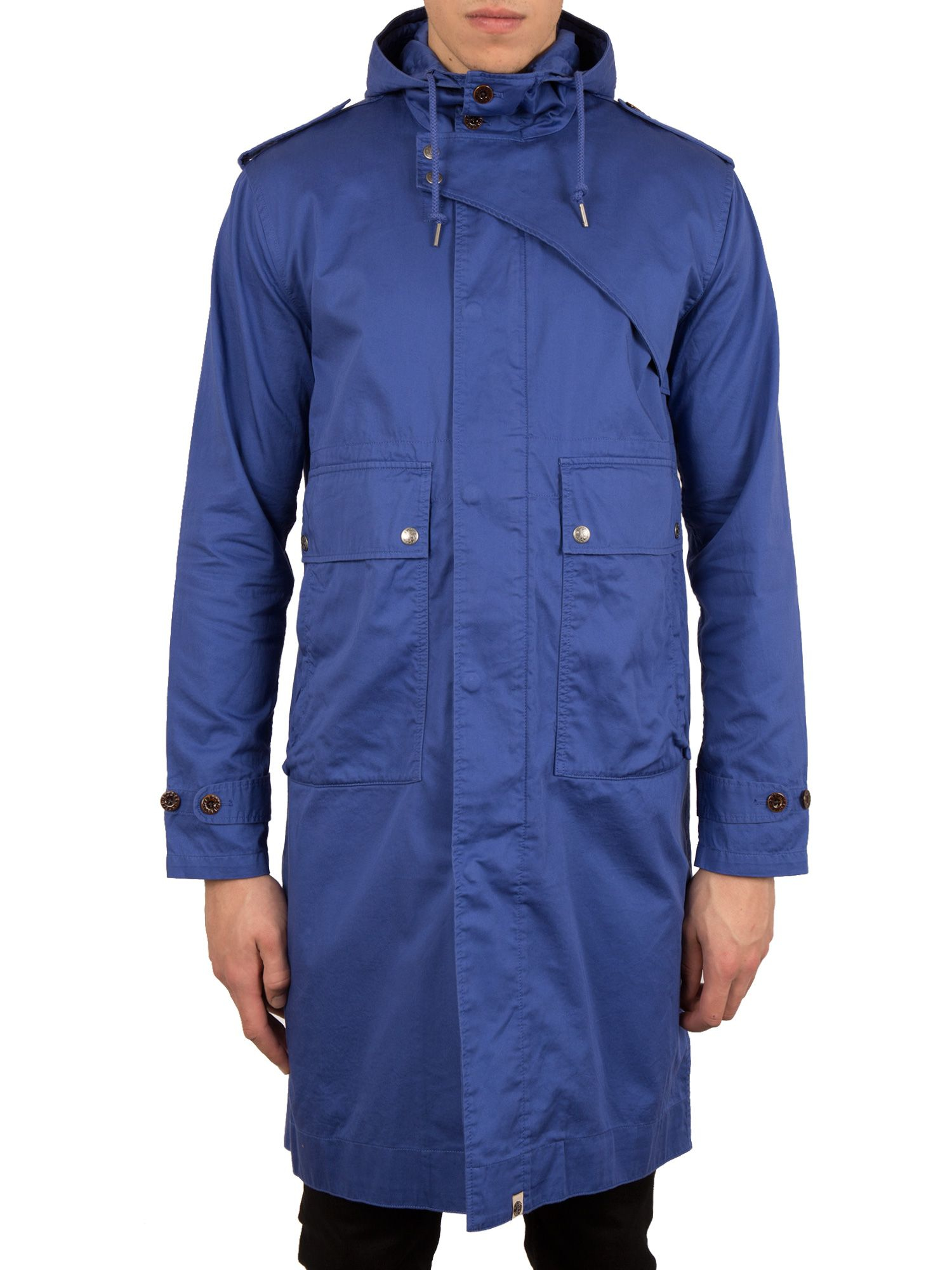 Pretty Green Coat Jacket Navy New Fashion Photo Blog Riley Print Jacket