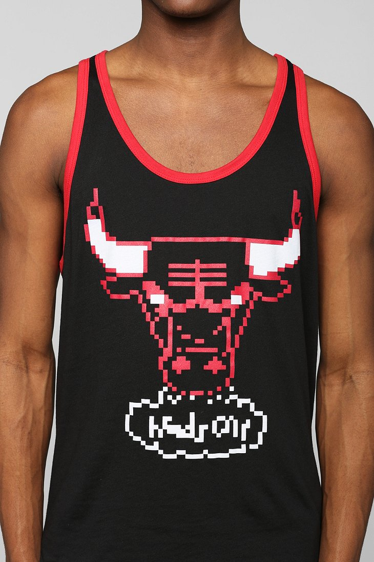 Lyst Urban Outfitters Chicago Bulls Tank Top in Black for Men